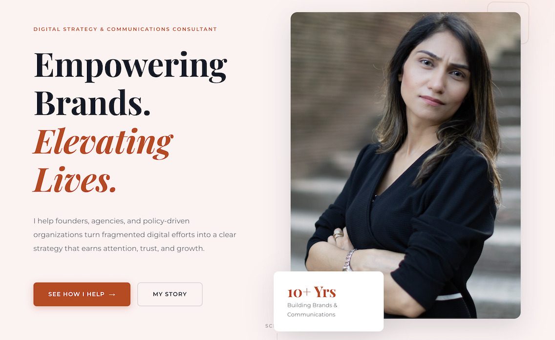 Mona Raza Website