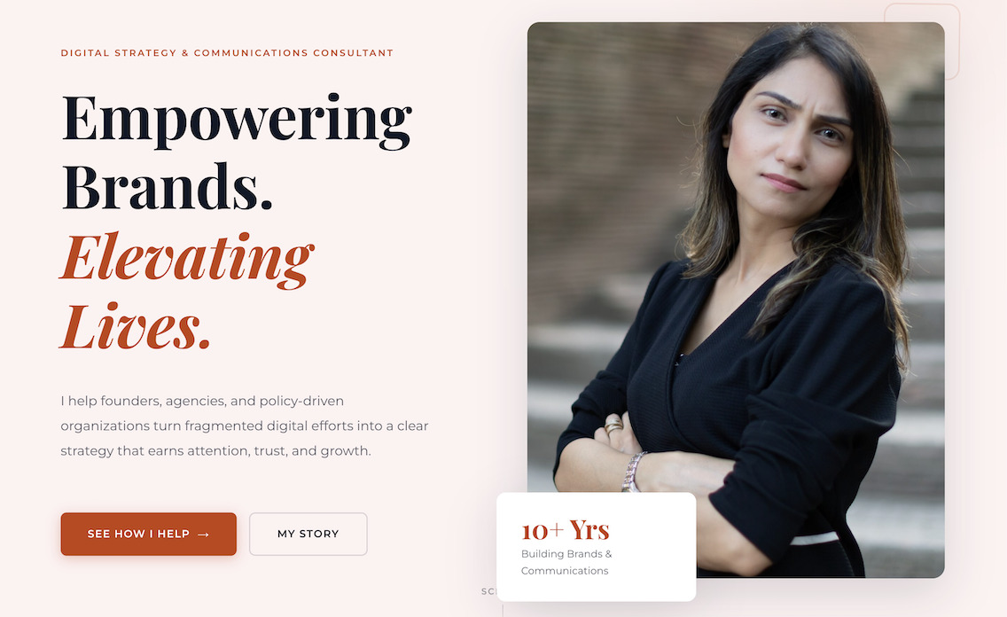Mona Raza Website