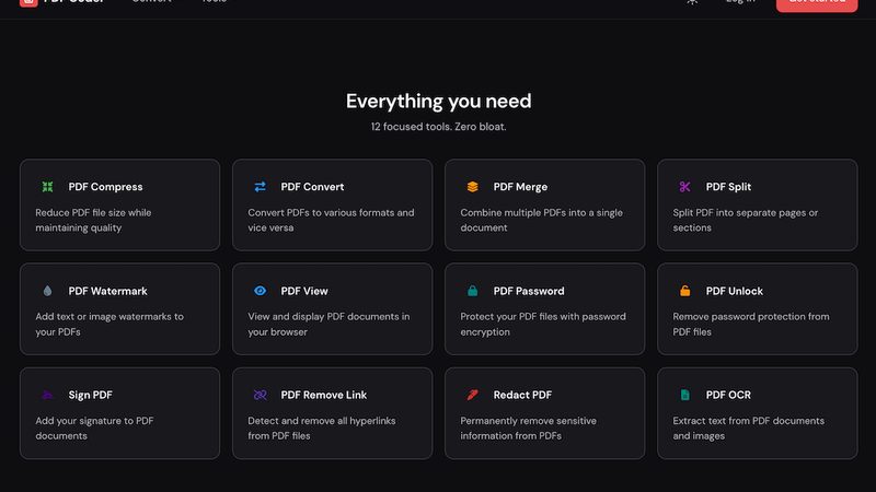 PDF Coder Online Tools thumbnail